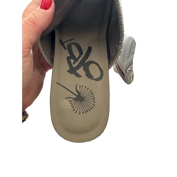 OTBT Earthshine Wedge Sandal - Sz 11 - Gray - Picture 6 of 8